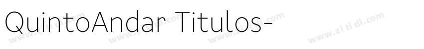 QuintoAndar Titulos字体转换